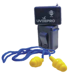 Uveepro Corded Reusable Silicone Ear Plugs With Case UP6990